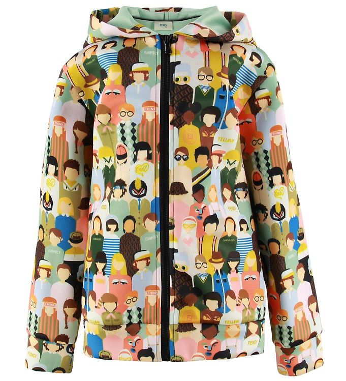 Fendi Jakke Neopren Fendi Family